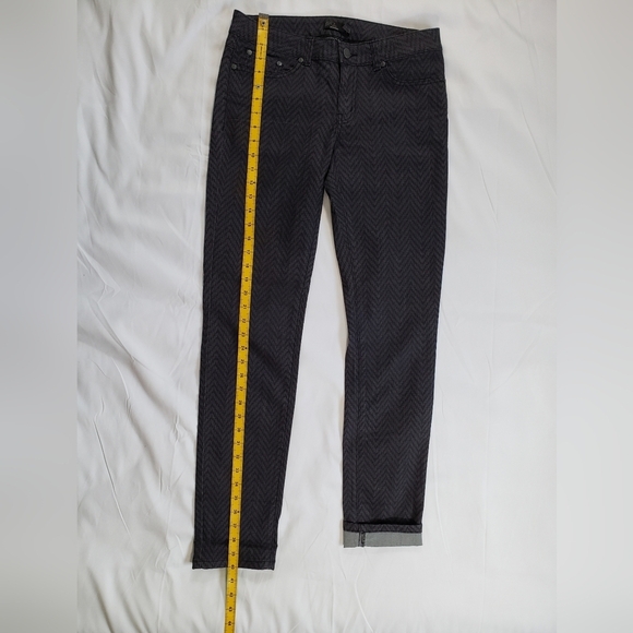 Prana Chevron Stripe Kara Pants Purple Grey Size 6 Unique Design  Style # W4KARA - Picture 10 of 13
